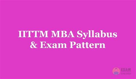 iittm bba syllabus.